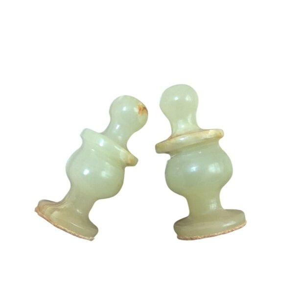 Handcrafted Marble Chess Set 32 Pieces Ornate Design Board Game Decor no board - Picture 11 of 16